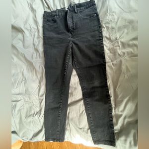 Everlane High Rise Skinny Black jeans